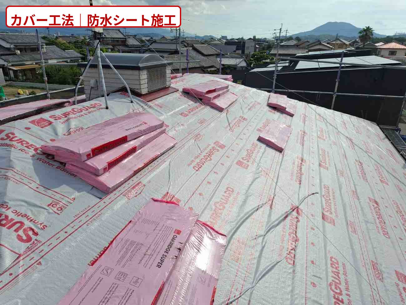 スレート屋根の劣化・街の屋根やさん福岡西店・福岡市東区