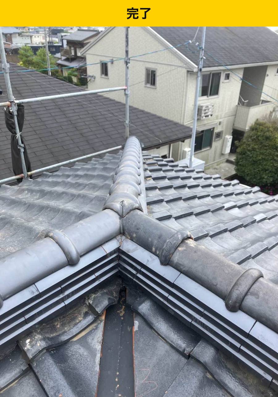 糸島市の屋根工事・台風・雨漏り・瓦屋根・街の屋根やさん福岡西店