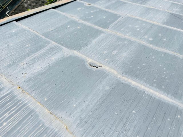 宇美町の調査で分かったスレートの劣化