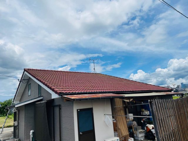 粕屋町で雨漏りしていた平屋