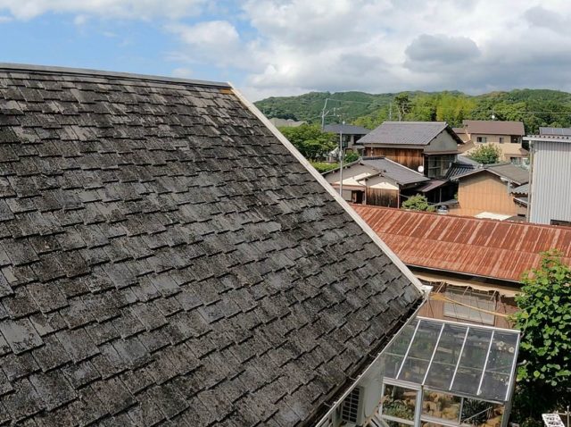 糸島市で経年劣化が進んだアーバニー屋根