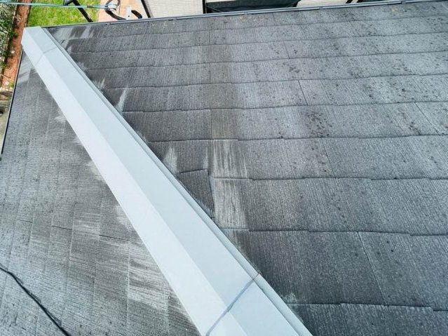 福岡市西区の塗膜が劣化したスレート屋根