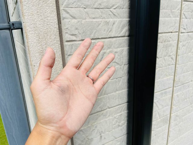 福岡市西区のチョーキングが起きていた外壁