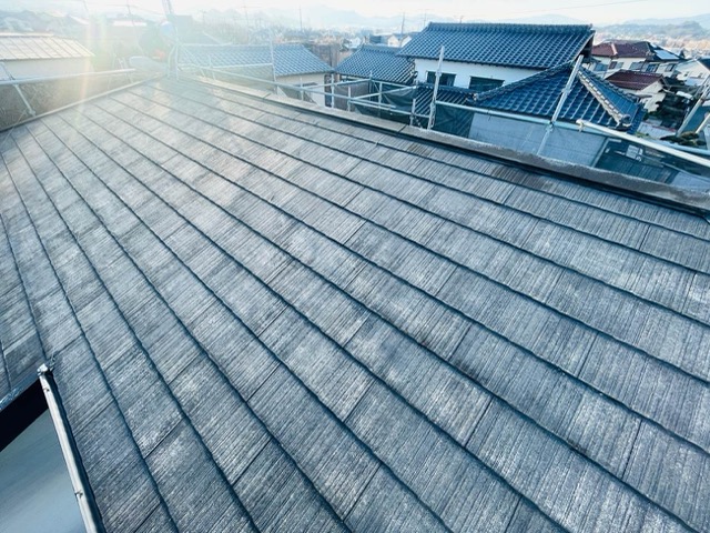 屋根カバー工法施工前