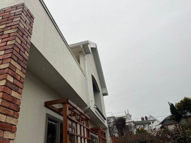 糸島市で外壁調査で塗膜の劣化を確認