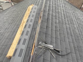 大野城市物件　屋根カバー工法　換気棟取り付け　街の屋根やさん福岡西