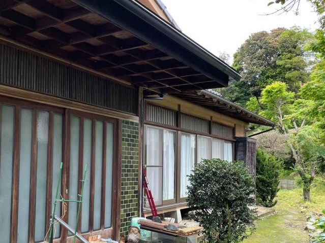 福岡市西区で雨漏りにお困りの平屋の調査