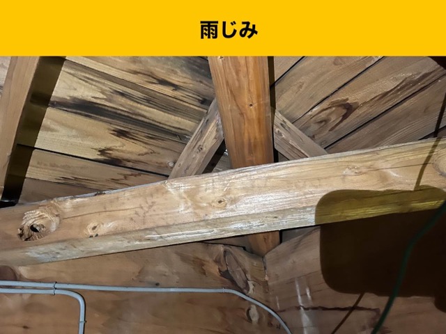 【糸島市】天井の雨染みはどこから？瓦屋根のプロが探る雨漏り現地調査編