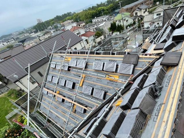 糸島市で設置準備されたルーガ鉄平