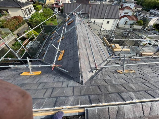 糸島市のルーガで葺き替えてきれいになった屋根