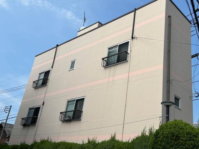糸島市で雨漏り調査をした3階建て住宅