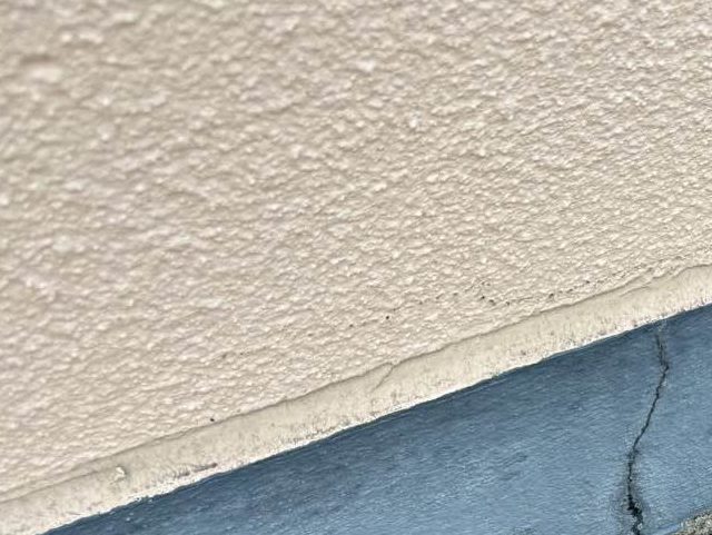 糸島市で塗装面が劣化した外壁