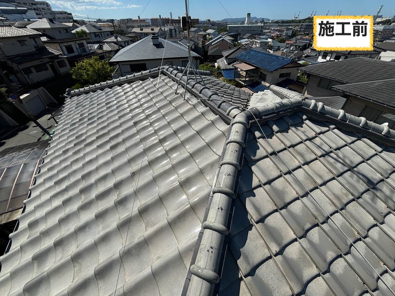 福岡市の屋根工事、葺き替え