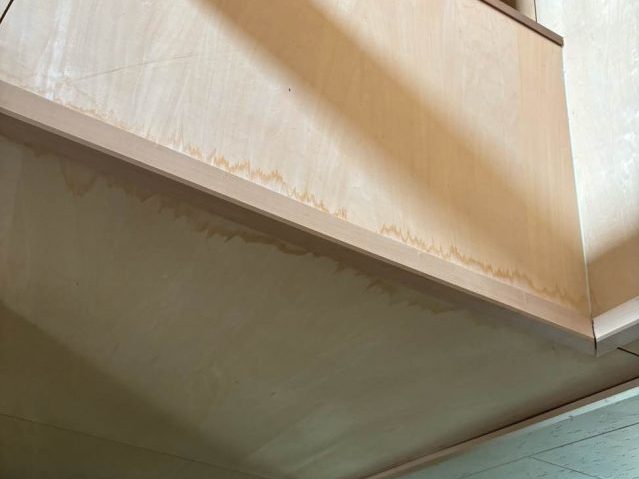 宗像市の戸建てにできた雨染み