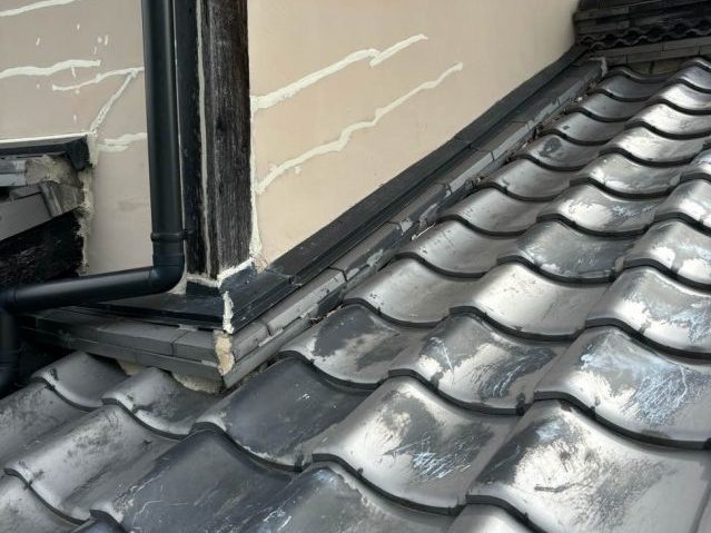 宗像市の雨漏りした瓦屋根