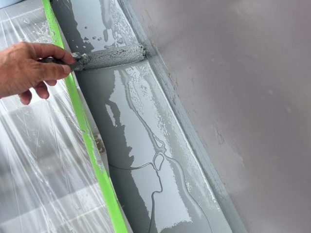 糸島市でウレタン防水による雨漏り修理