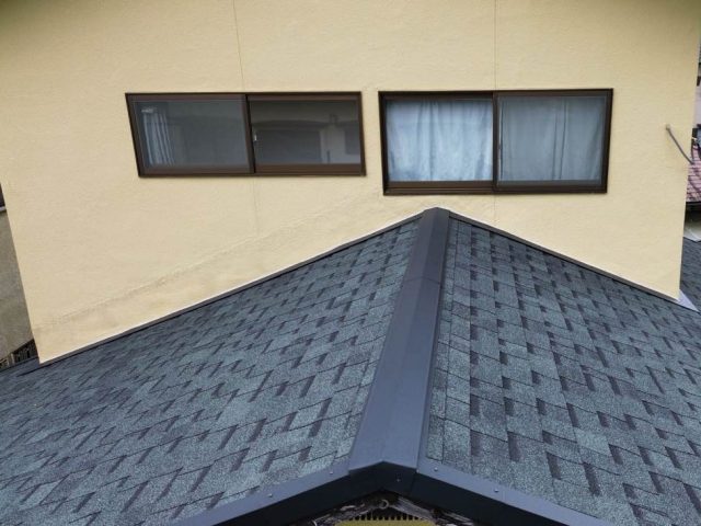 宇美町のクラック補修工事完了