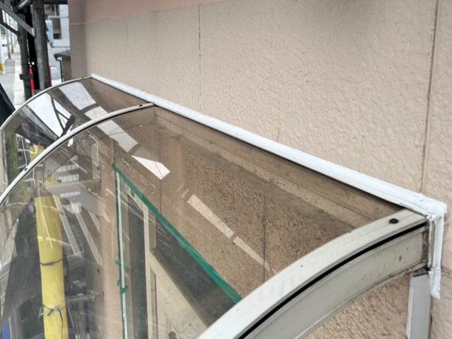 糸島市で補修後の接合部シーリング