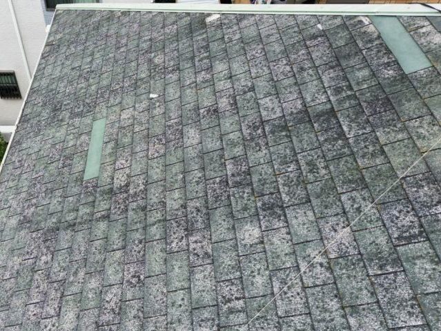 糸島市の劣化したスレート屋根