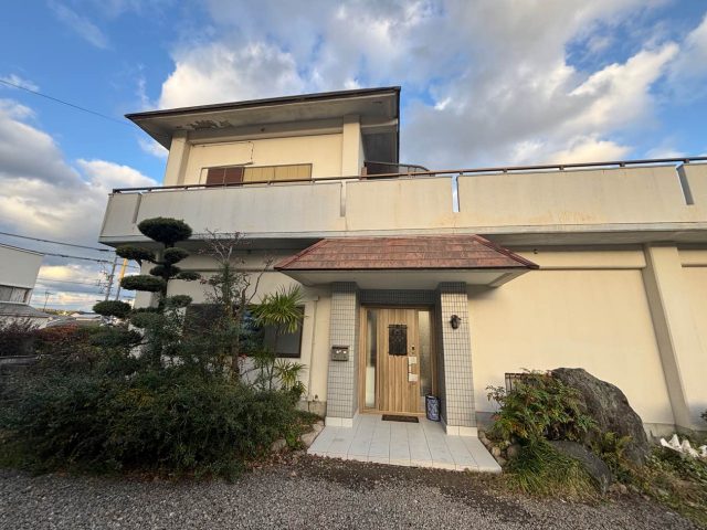福岡市西区の屋上調査をした住宅