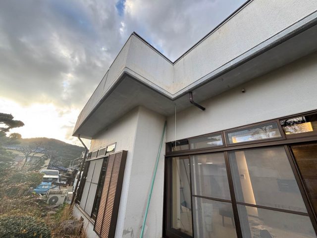 福岡市西区の屋上の防水調査をした戸建て