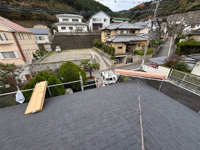 福岡市南区のオークリッジスーパーで葺き替えた屋根