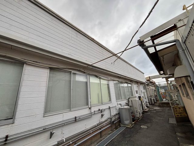 大牟田市の屋根カバー実施工場