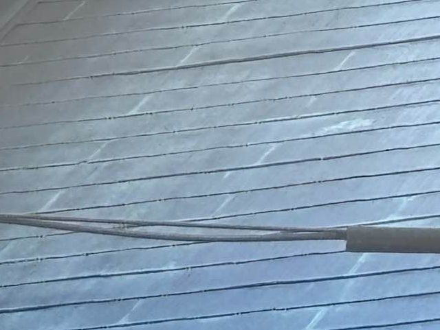 福岡市南区の褪色している屋根のスレート