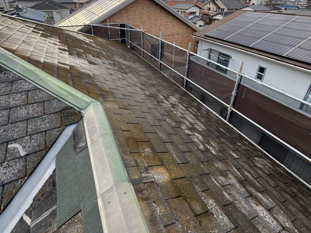 糸島市の屋根工事前