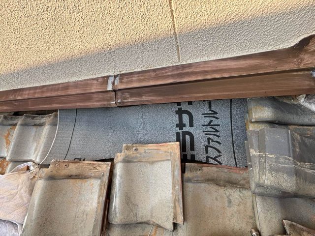 那珂川市の雨漏り修理｜瓦屋根の部分葺き戻し工事と劣化が進んでいたシーリングの補修