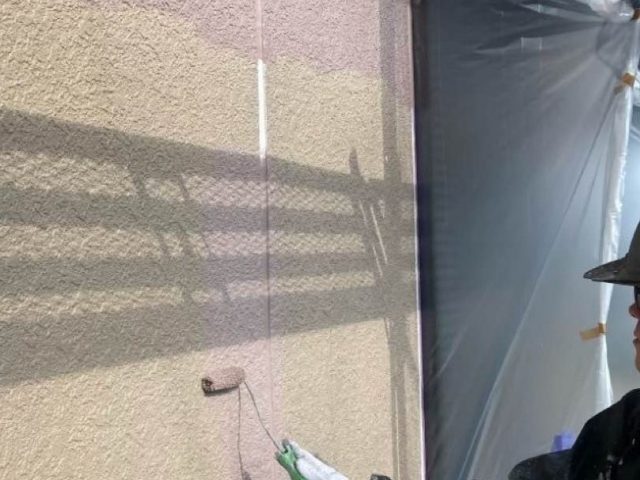 福岡市西区にてアステックペイント超低汚染リファイン1000MF-IRを使用した外壁の塗装