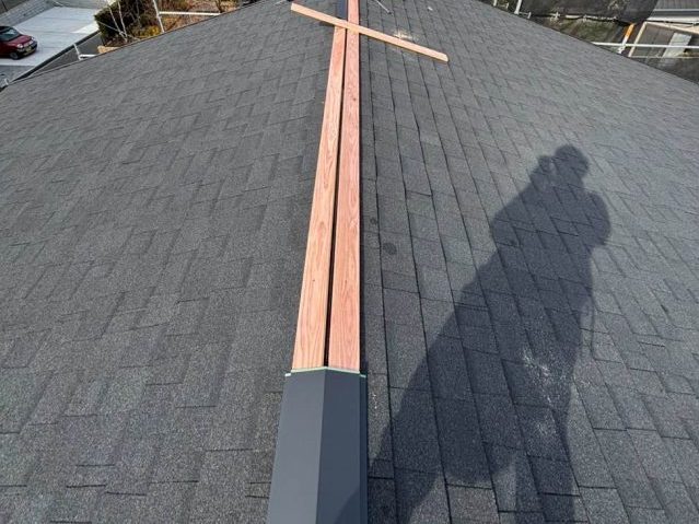 大野城市の屋根の板金工事