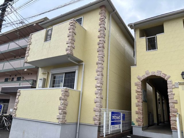 福岡市博多区の屋根の調査を実施したアパート