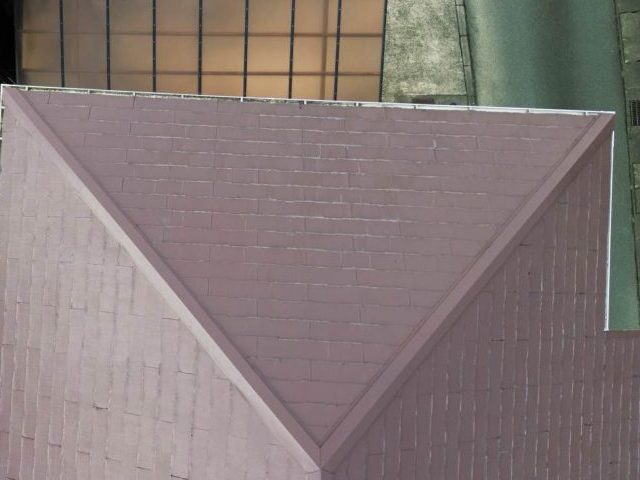 福岡市博多区の老朽化したスレート屋根