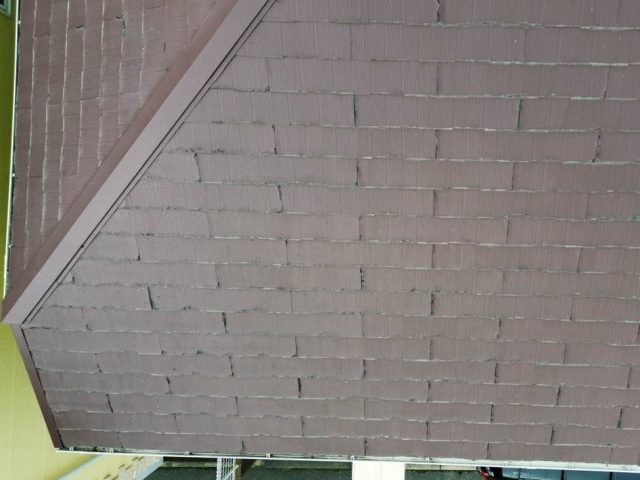 福岡市博多区の反りが確認された化粧スレート