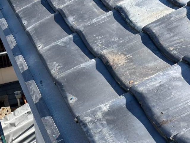 福岡市西区の屋根工事における瓦復旧後