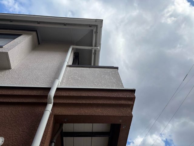 糸島市の黒ずんだ外壁