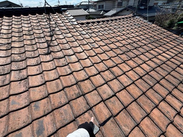福岡市南区の屋根の雨漏り調査