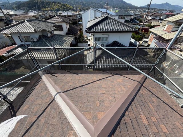 福岡市早良区の葺き替え工事が完了