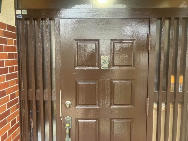 福岡市早良区にて外壁・玄関ドア・塀をフル塗装!住まい全体をリニューアルして美観向上