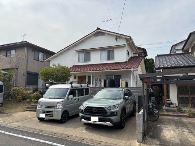 太宰府市の屋根と外壁の調査