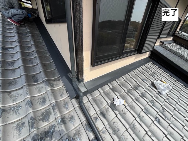 小郡市の雨漏り工事、台風被害