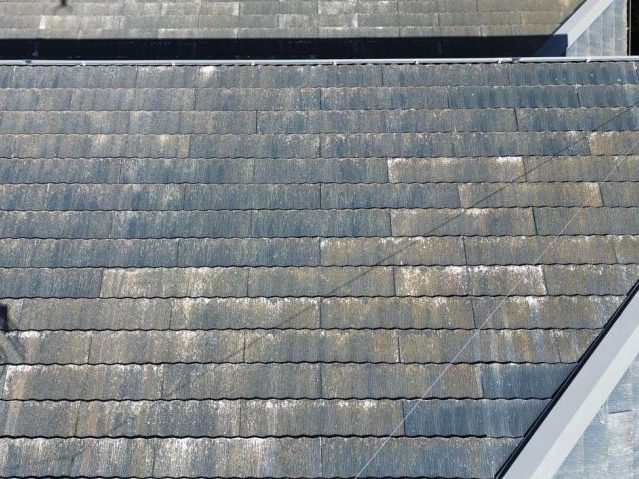 小郡市の色褪せが激しいカラーベスト