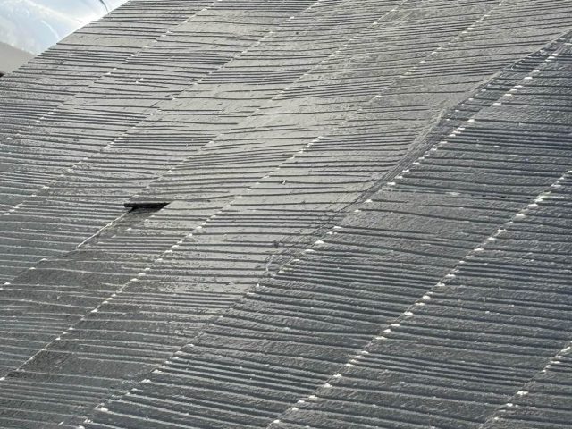 福岡市早良区の雨漏りした下屋のスレート