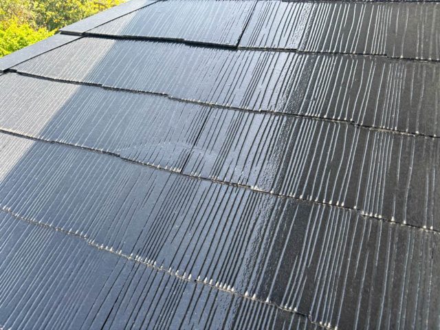 福岡市早良区の塗装の施工不良が発覚したスレート