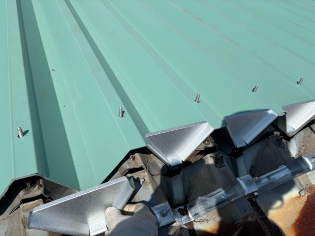 大牟田市で面戸の仕上げ工程