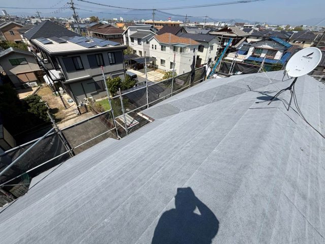 福岡市博多区のカバー工事で施工されたルーフィング