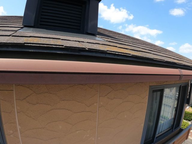 新宮町で調査したドーマーと雨樋