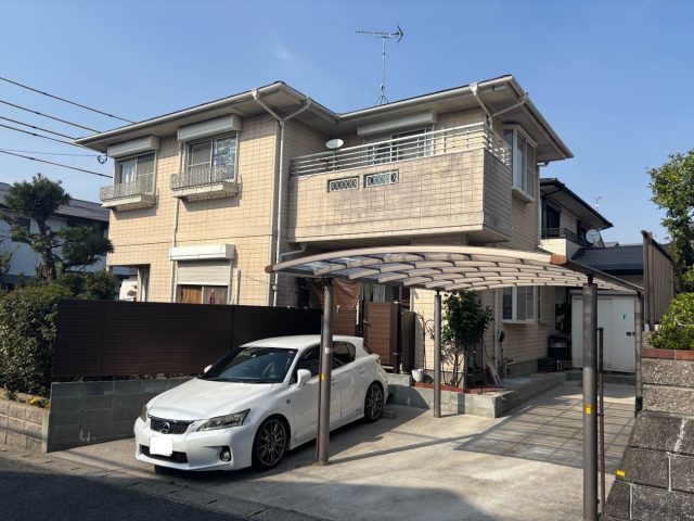 宇美町の屋根調査を行った住宅