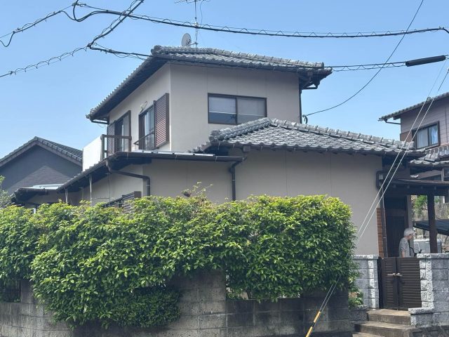 須恵町で屋根調査を実施した戸建て